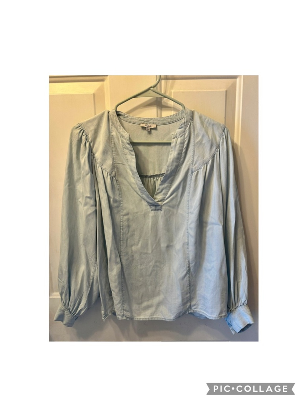 Rails Denim Top